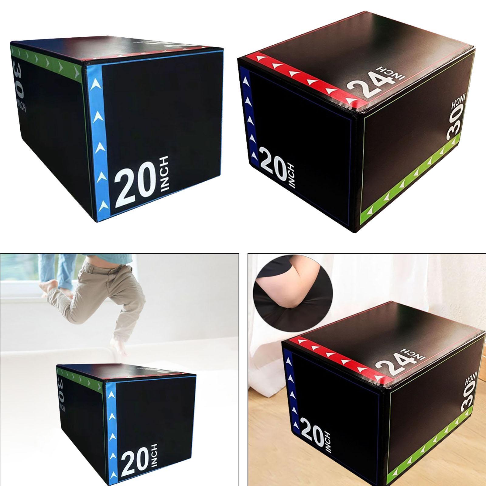 Box Jump Plyo - Kotak Lompat Plyometric 3-in-1 untuk Latihan