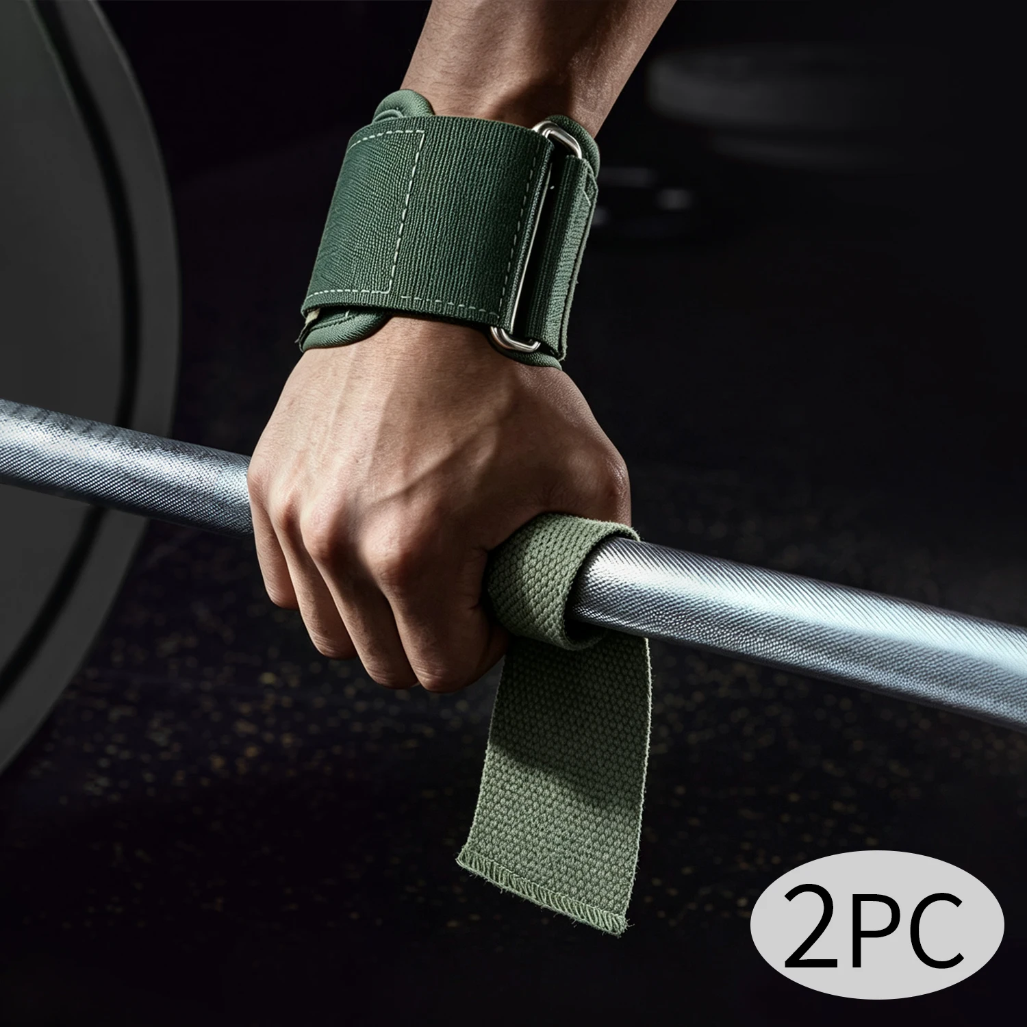 Crossfit Workout Gear - Tali Angkat Beban 2pcs Tali Pergelangan