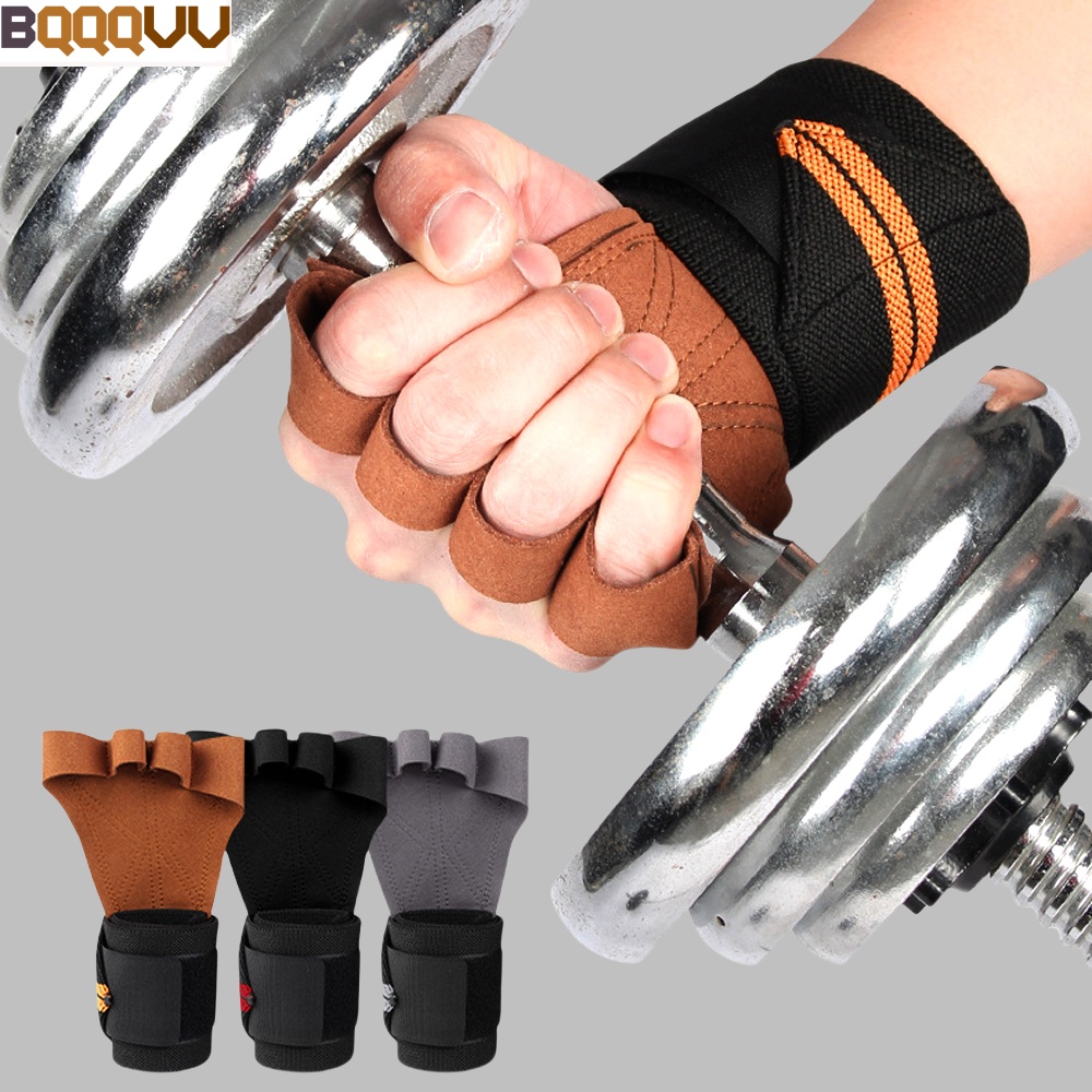 Crossfit Workout Gear - Sarung Tangan Gym Anti Selip, Sabuk