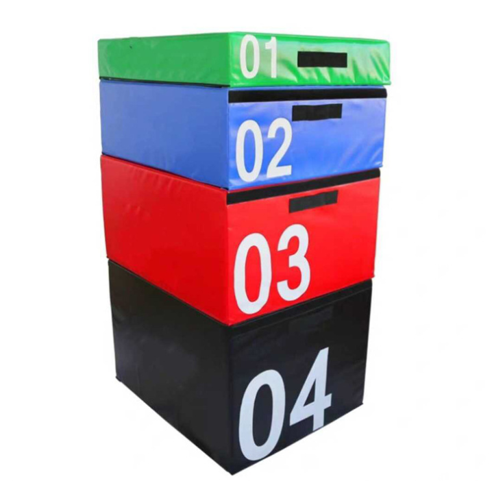 Box Jump Plyo - Kotak Lompat Gym Berbahan Kulit PU