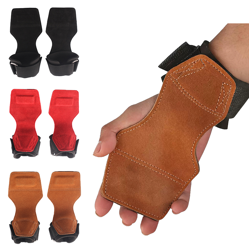 Gear For Crossfit - Sarung Tangan Angkat Beban Kulit Tebal,