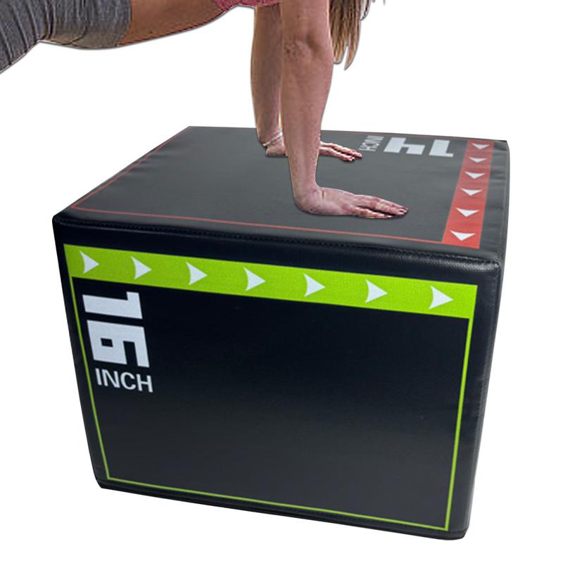 Box Jump Plyo - Kotak Lompat Poliometrik Tahan Benturan Anti-selip