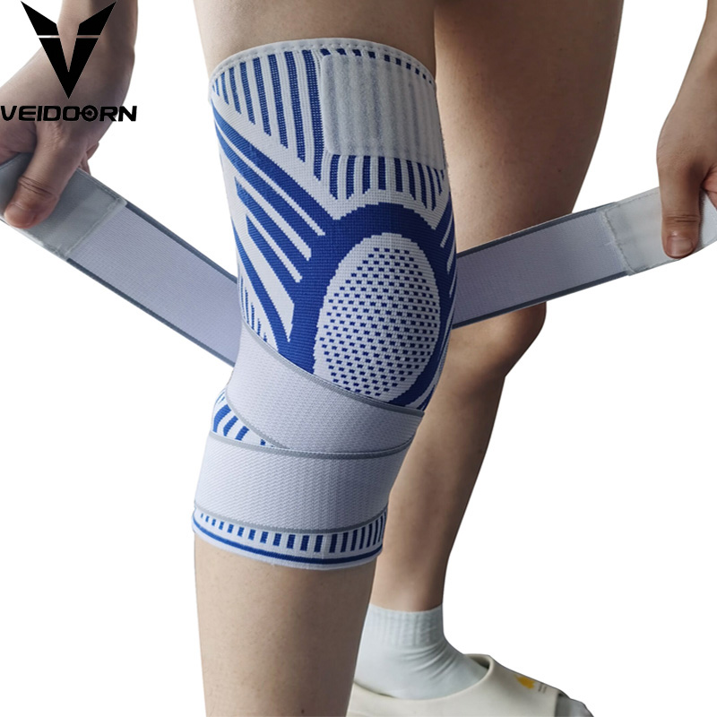 Gear For Crossfit - Bantalan lutut Crossfit olahraga kompresi pria,