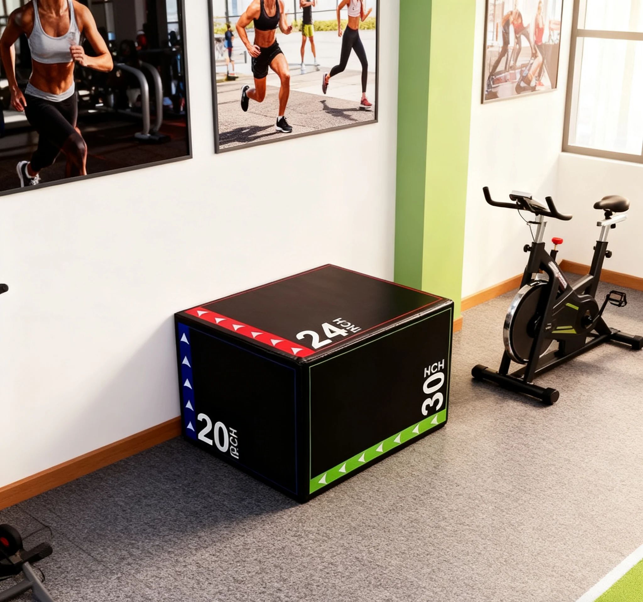 Kotak Lompat Plyometric 3-in-1 - Box Jump Plyo ulasan dan harga