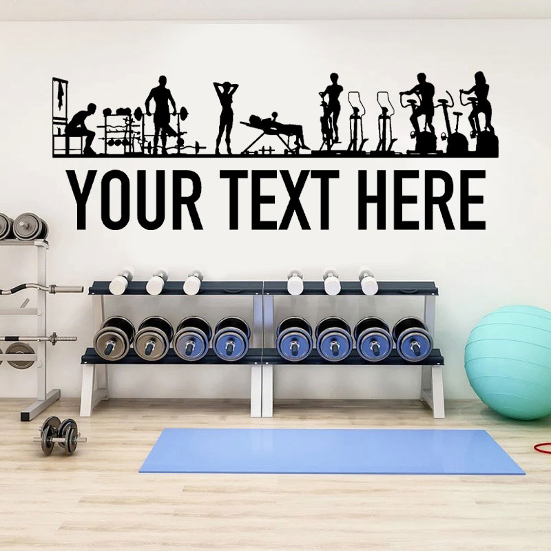 Stiker dinding personalisasi o - Crossfit Equipment ulasan dan harga