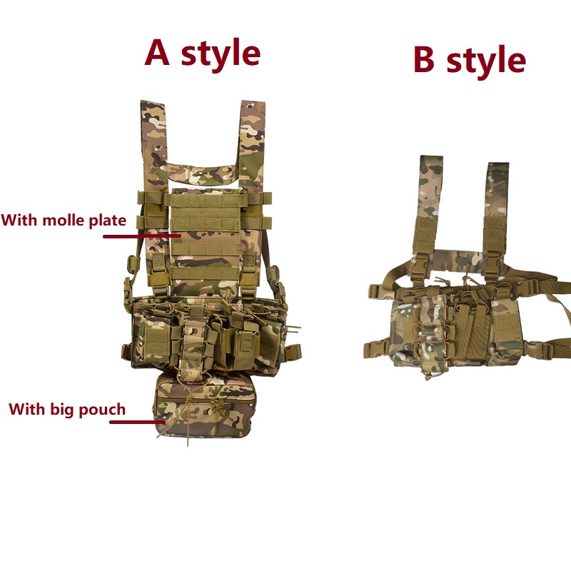 D3CR Chest Rig Vest Multicam H - Gear For Crossfit ulasan dan harga