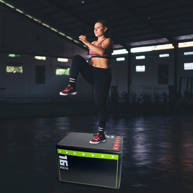 Kotak Lompat Poliometrik Tahan - Box Jump Plyo ulasan dan harga