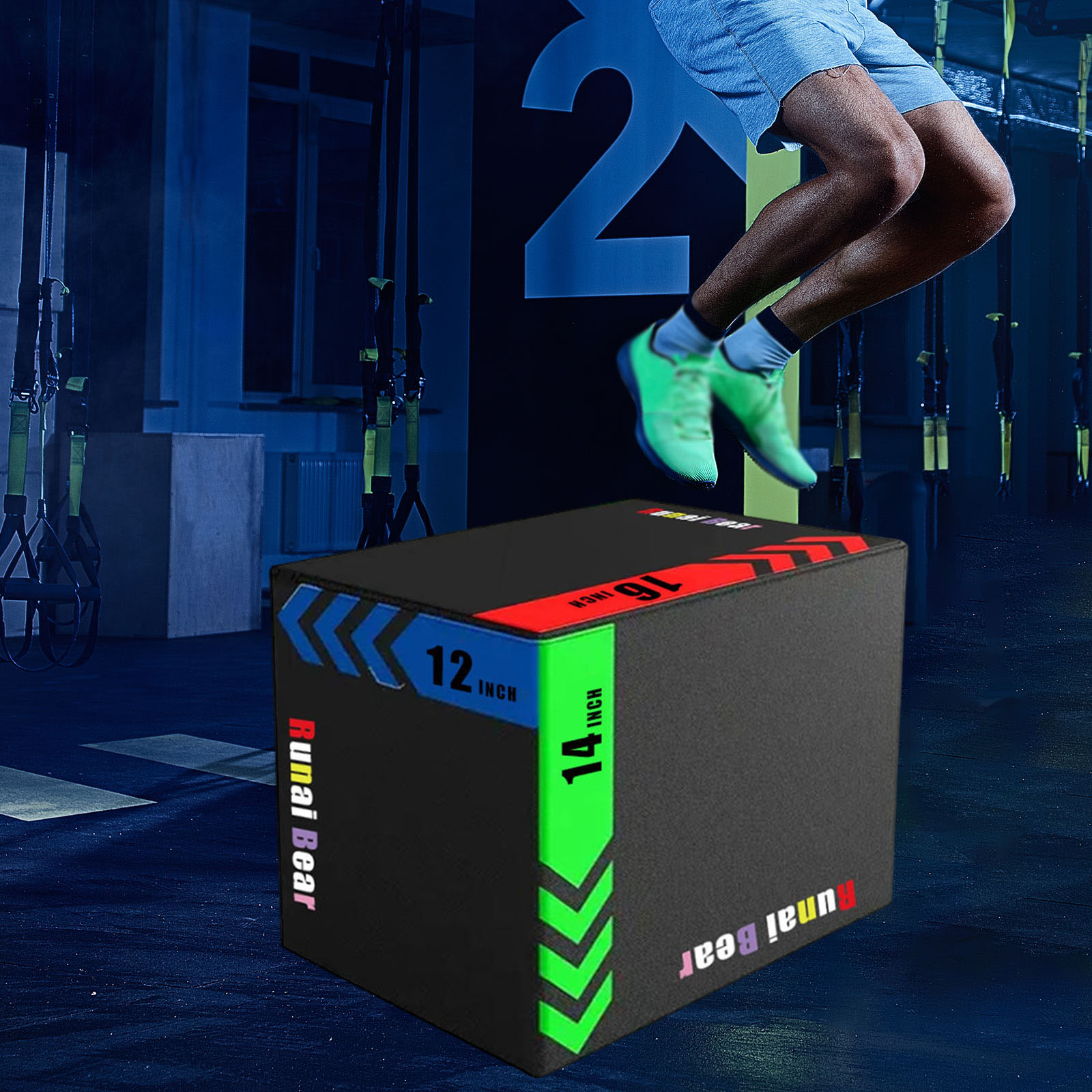 Kotak Latihan Lompat Plyo Port - Box Jump Plyo ulasan dan harga