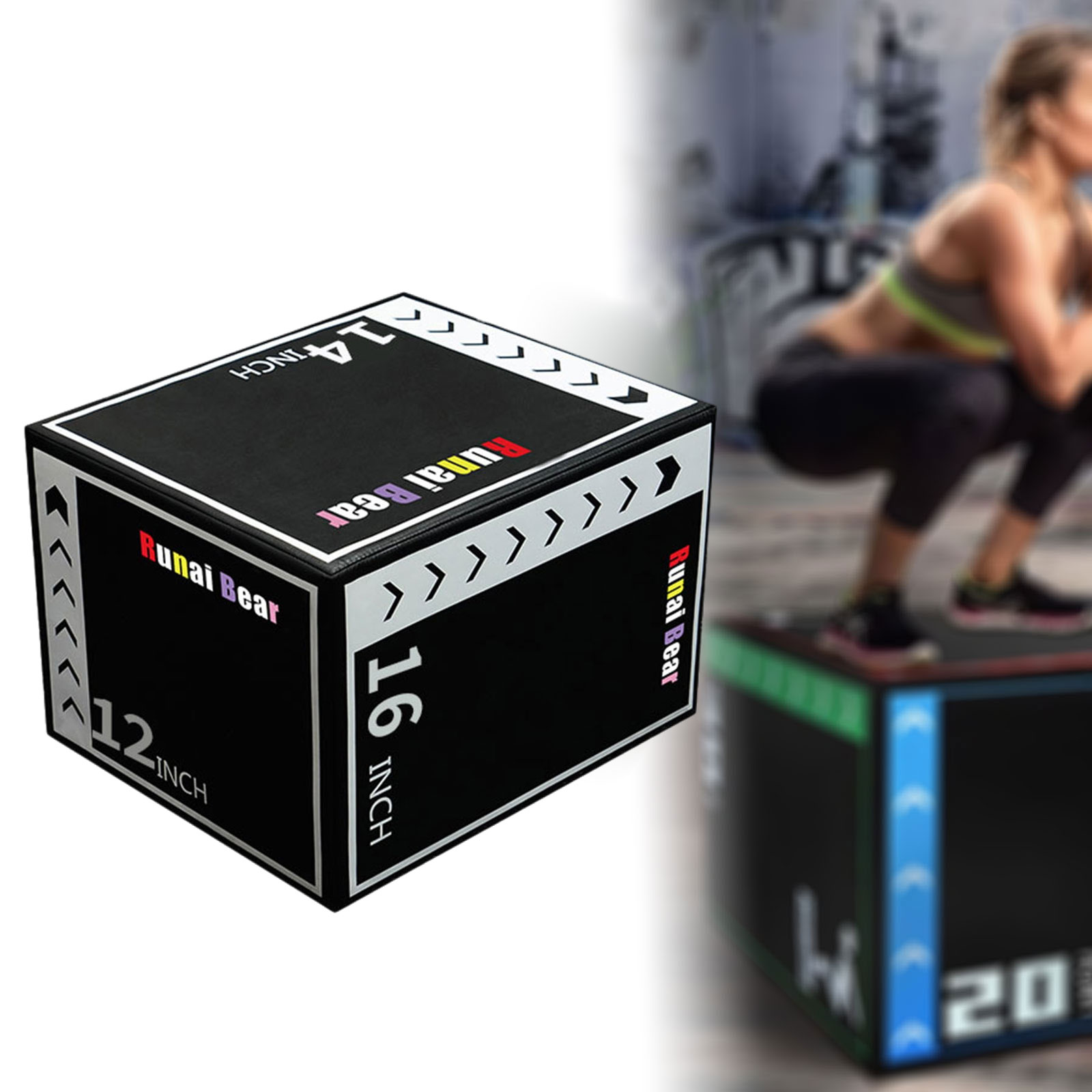 Kotak Latihan Lompat Plyo Port - Box Jump Plyo ulasan dan harga