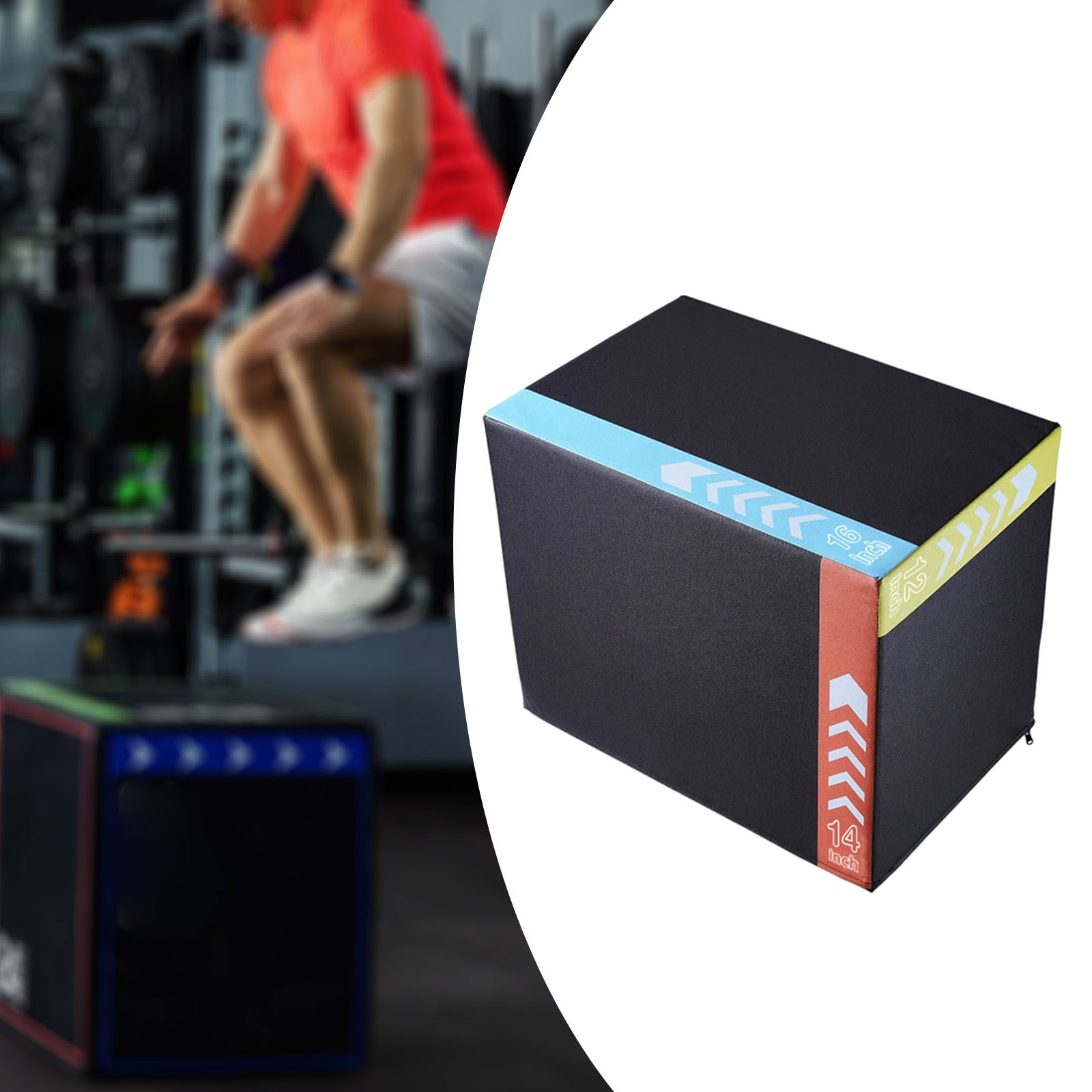 Kotak Latihan Lompat Plyo Port - Box Jump Plyo ulasan dan harga