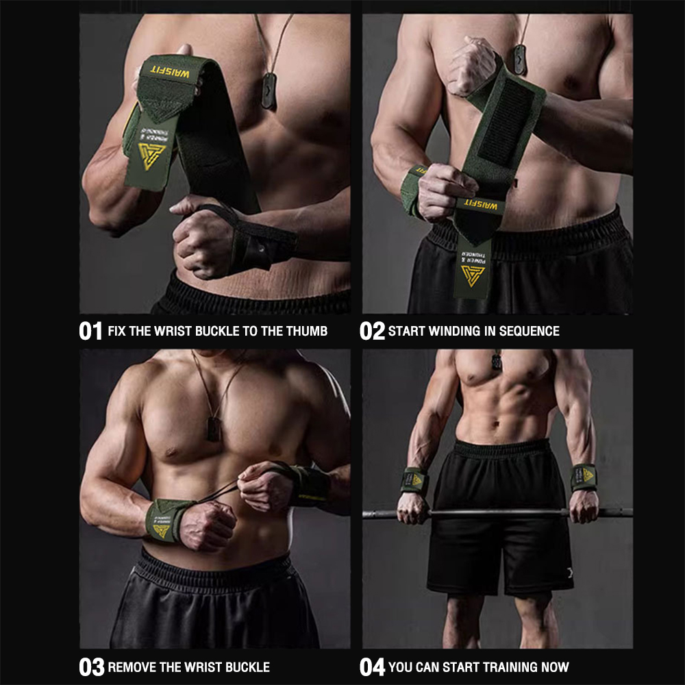 1 pasang penopang pergelangan  - Crossfit Equipment ulasan dan harga